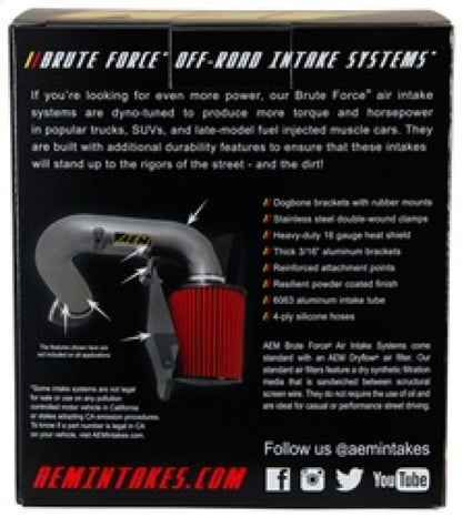 AEM Induction AEM Dryflow 3.25in. X 5in. Round Tapered Air Filter