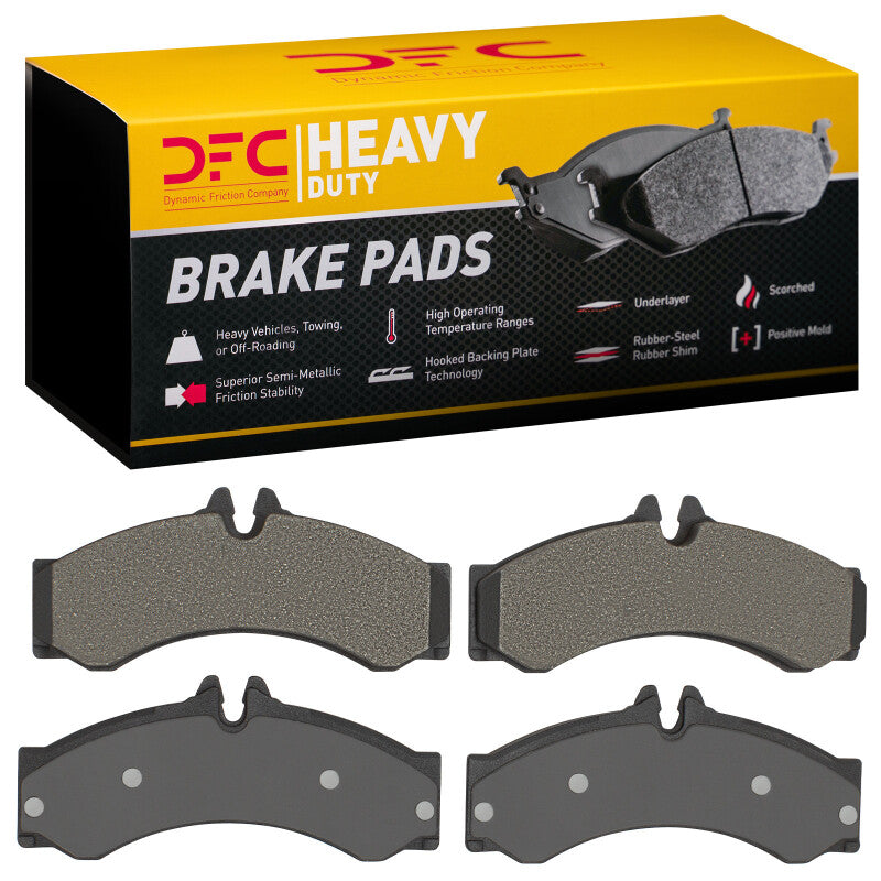 DFC 02-06 Dodge Sprinter 2500 Rear/Front Heavy Duty Pads - Semi Metallic