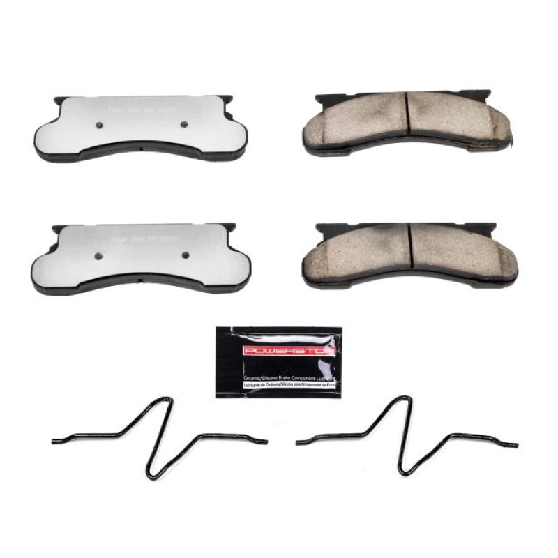 PowerStop Power Stop 76-91 Ford E-250 Front Z36 Truck & Tow Brake Pads w/Hardware