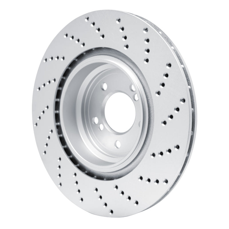 DFC 06-10 BMW M5 Left Rear Drilled GeoSPEC Coated Rotor