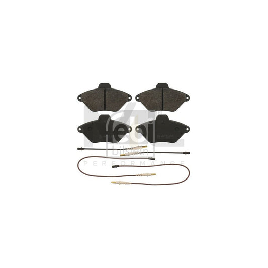 Febi Bilstein 16415 Brake Pad Set For Citroën Xantia Front Axle, Incl. Wear Warning Contact | ML Performance Car Parts