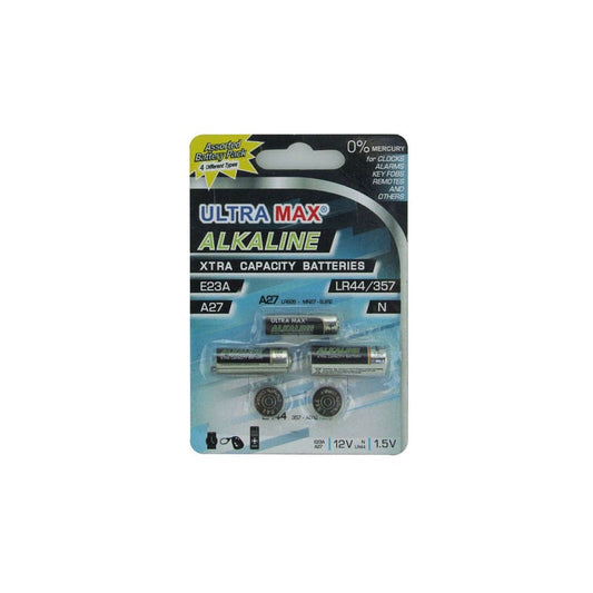 Ultramax Mix Battery (E23X1 E27X1 NX1 LR44X2) (Card of 5)