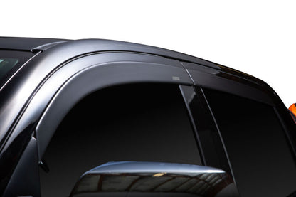 Husky Liners 07-21 Toyota Tundra DC Ventvisor Low Profile 4pc - Matte Black