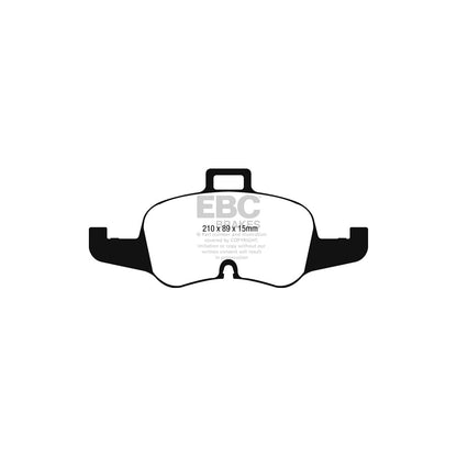 EBC PD12KF368 Audi TTS Redstuff Front Brake Pad & GD Disc Kit - ATE Caliper 2 | ML Performance UK Car Parts