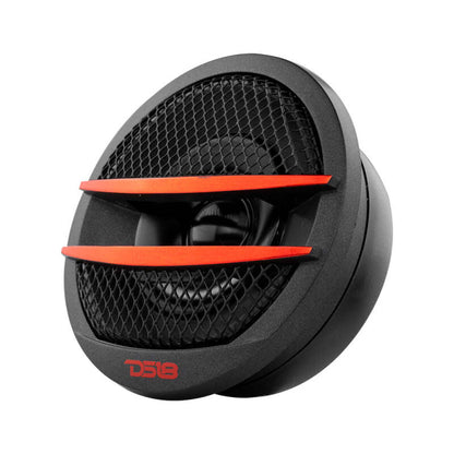 DS18 1.38in Dome Tweeters 25 Watts RMS 0.5in Pei Vc 4 ohm Red