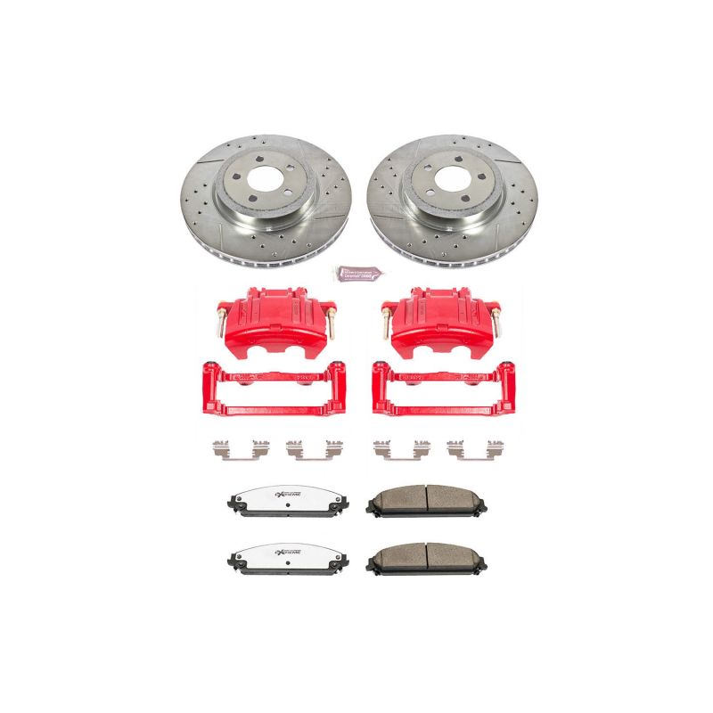 PowerStop Power Stop 05-08 Dodge Magnum Front Z26 Street Kit w/Cals