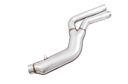 AWE Tuning 2020 Toyota Supra A90 Resonated Touring Edition Exhaust - 5in Chrome Silver Tips