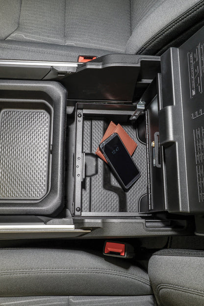 Tuffy Products Tuffy Console Safe W/ Keyed Lock For Ram Trucks W/ Sliding Tray Console
