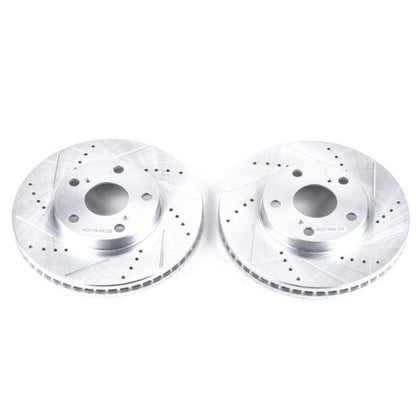 PowerStop Power Stop 92-01 Lexus ES300 Front Evolution Drilled & Slotted Rotors - Pair