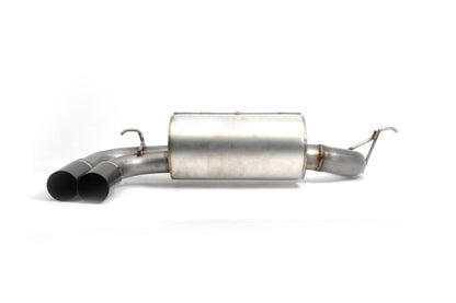 Dinan 17-20 BMW 330i/430i (F30/F31/F32/F33/F36) Free Flow Axleback Exhaust System - Black Tips