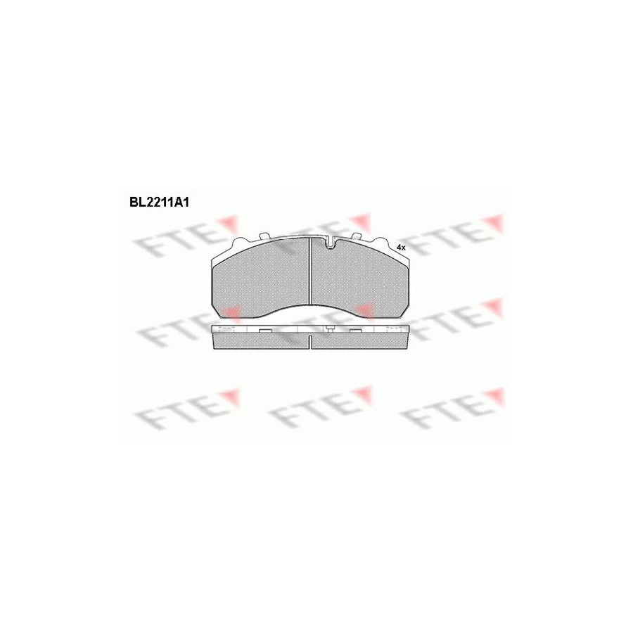 FTE Bl2211A1 Brake Pad Set