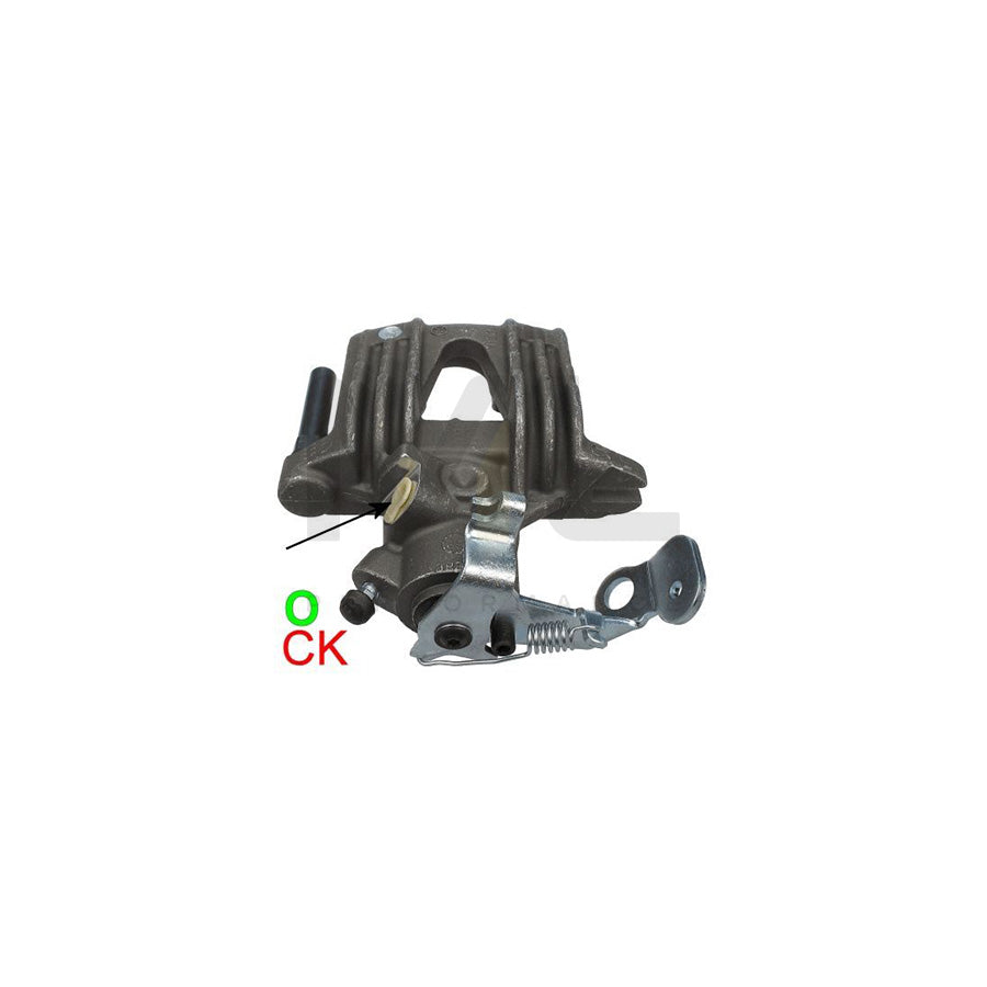 TEXTAR 38129200 Brake Caliper for OPEL ASTRA without holder