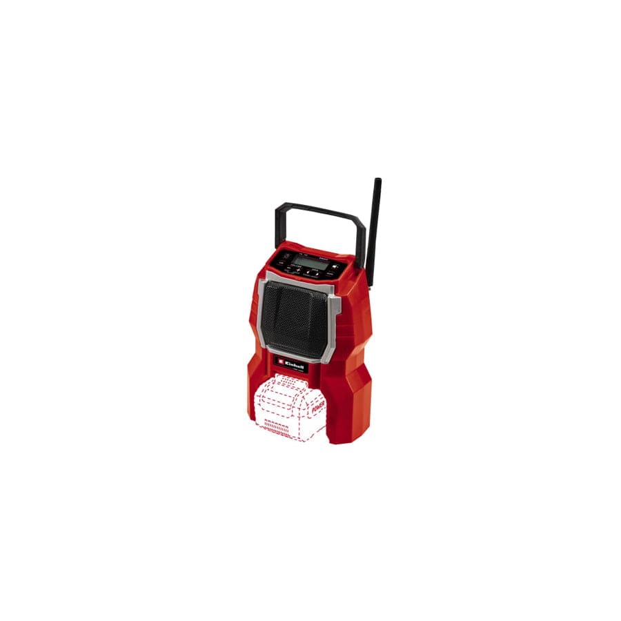 Einhell EINTCRA18 TC-RA 18 Li BT - Solo Cordless Radio 18V Bare Unit