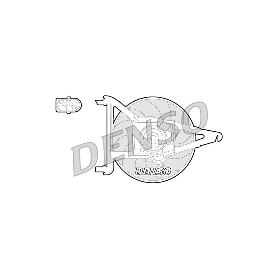 DENSO DER21021 Fan, Radiator
