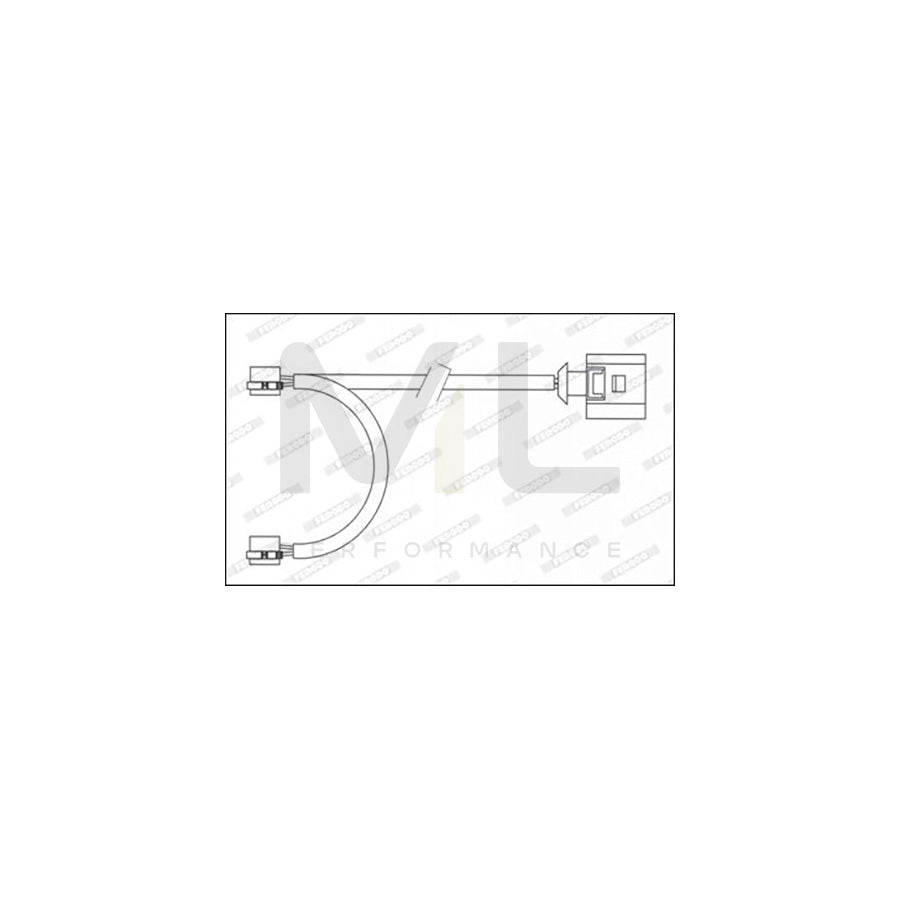 Ferodo Premier FWI340 Brake Pad Wear Sensor for Porsche Cayenne (9Pa)