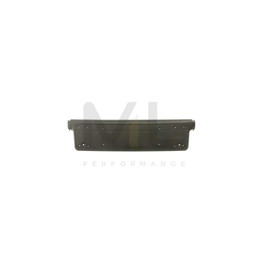 BLIC 6509-01-0061920P Number plate holder for BMW 3 Series Front, Black, frameless
