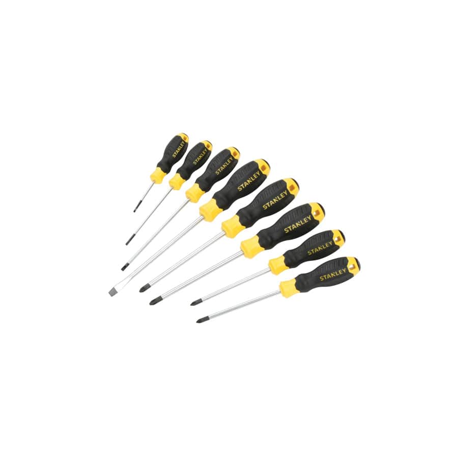 STANLEY® STA062153 Cushion Grip Screwdriver Set, 8 Piece