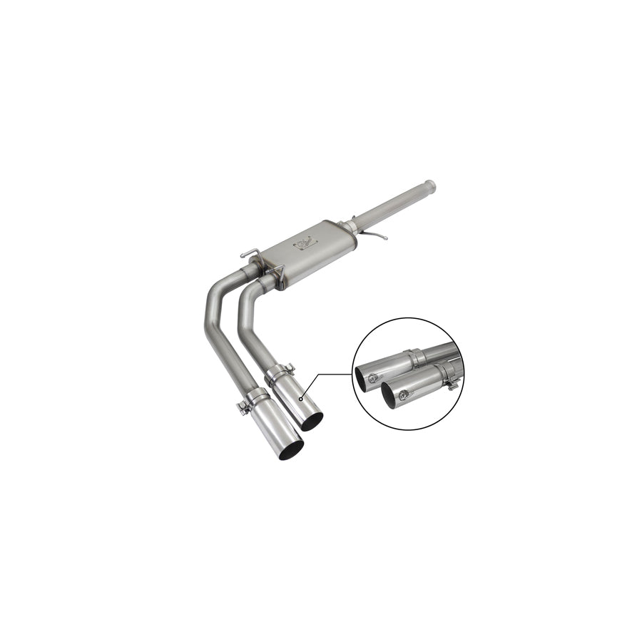aFe 49-44062-P Cat-Back Exhaust System GM Silverado/Sierra 1500 09-18 / Silverado LD/Sierra Limited 2019 V6-4.3/V8-4.8/5.3L