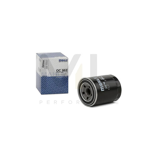 MAHLE ORIGINAL OC 982 Oil Filter Spin-on Filter, with one anti-return valve
