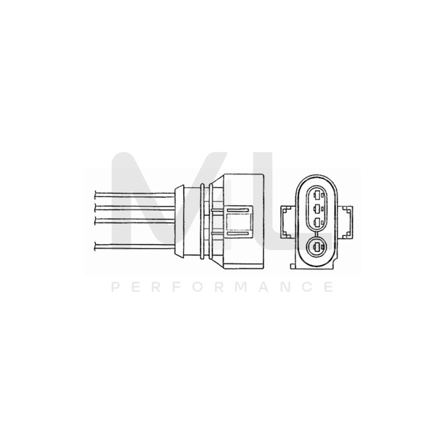 NTK Lambda Sensor / O2 Sensor (NGK 96145) - OZA457-EE25 | ML Car Parts UK | ML Performance