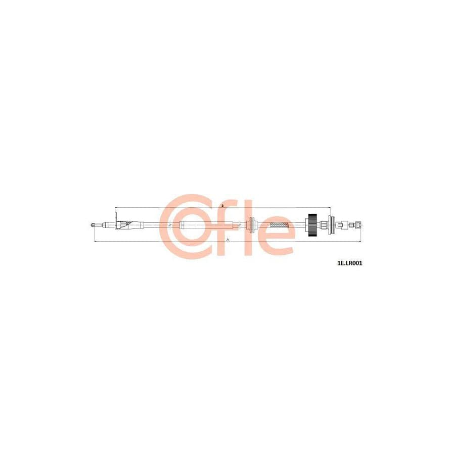 Cofle 1E.Lr001 Hand Brake Cable for Land Rover Range Rover III (L322)
