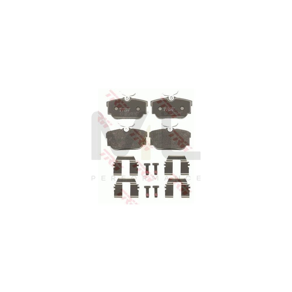 TRW Cotec Gdb1325 Brake Pad Set Not Prepared For Wear Indicator, With Brake Caliper Screws, With Accessories