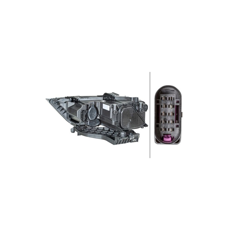 Hella 1LG 354 839-041 Headlight For Audi Q3 (8UB, 8UG)