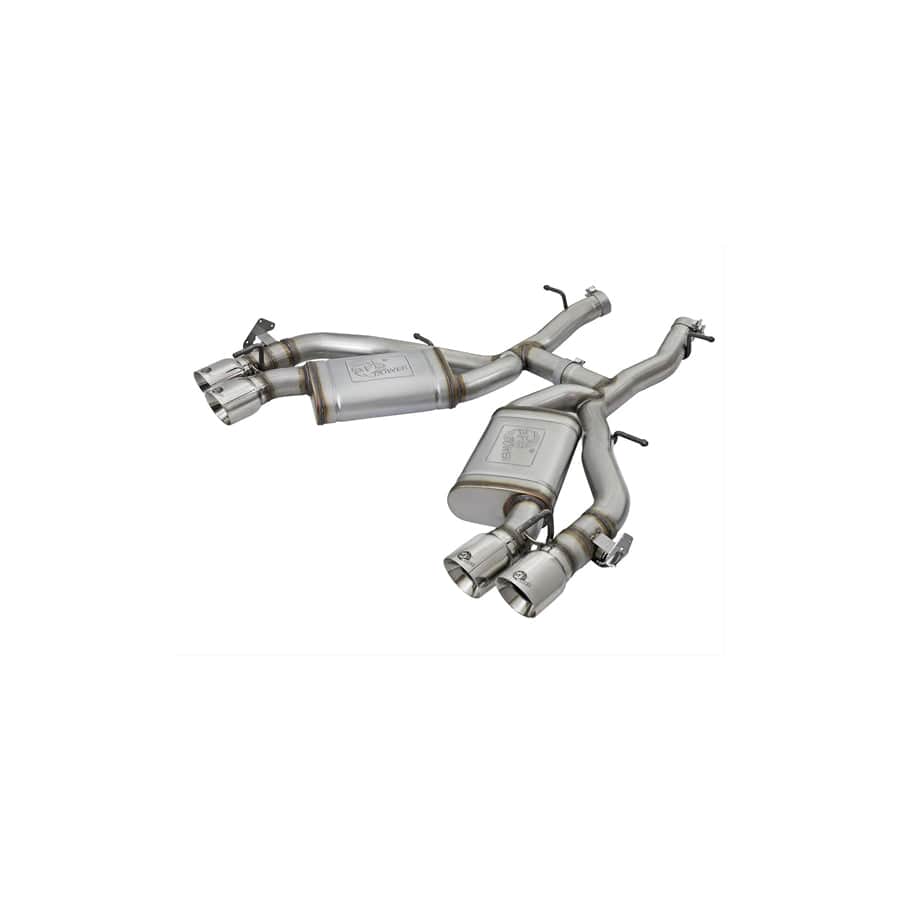 aFe 49-34068-P Axle-Back Exhaust System Chevrolet Camaro SS 16-21 V8-6.2L (sc) M/T