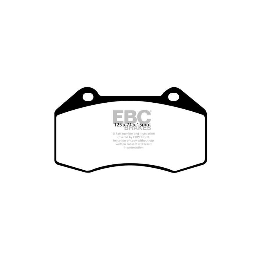 EBC PD04KF531 Opel Vauxhall Corsa E Bluestuff Front Brake Pad & Plain Disc Kit 2 | ML Performance UK Car Parts