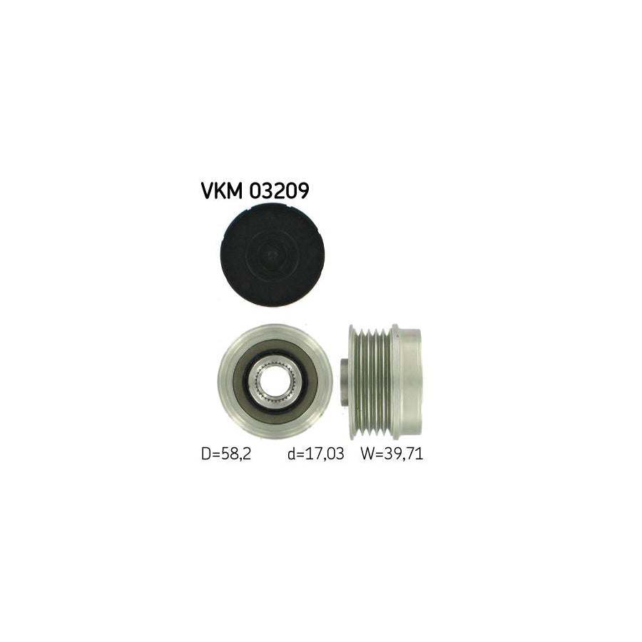 Skf Vkm 03209 Alternator Freewheel Clutch
