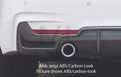 Rieger 00088072 BMW 4 Series F32 F33 F36 Rear Diffuser 4 | ML Performance UK Car Parts