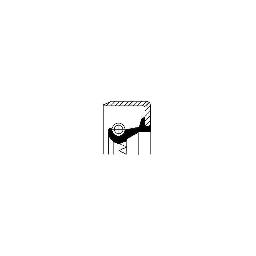 Corteco 07013389B Shaft Seal, Wheel Hub