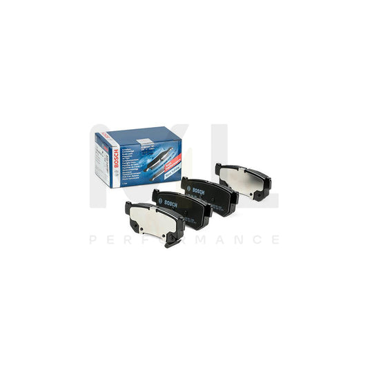 Bosch 0986494237 Brake Pad Set With Acoustic Wear Warning, With Anti-Squeak Plate, With Mounting Manual BP1172 | ML Performance Car Parts