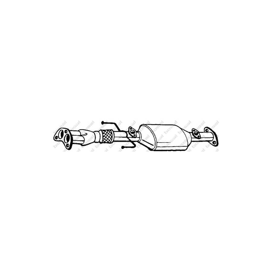 Bosal 099-391 Catalytic Converter for Toyota Previa / Estima I (Xr10, Xr20)