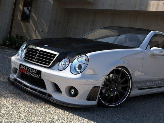 Maxton Design ME-CLK-208-AMG204-FD1T Front Splitter Mercedes CLK W208 | ML Performance UK Car Parts