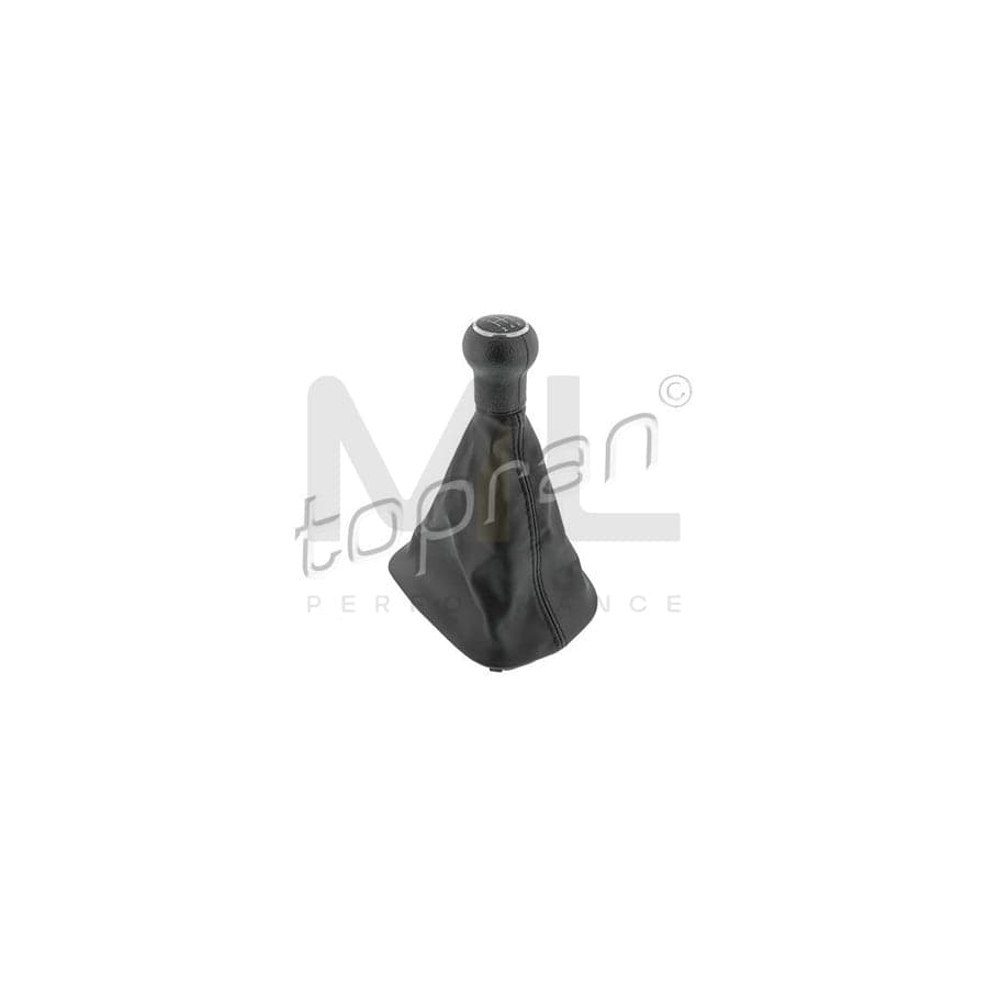 TOPRAN 114 976 Gear Lever Gaiter Black
