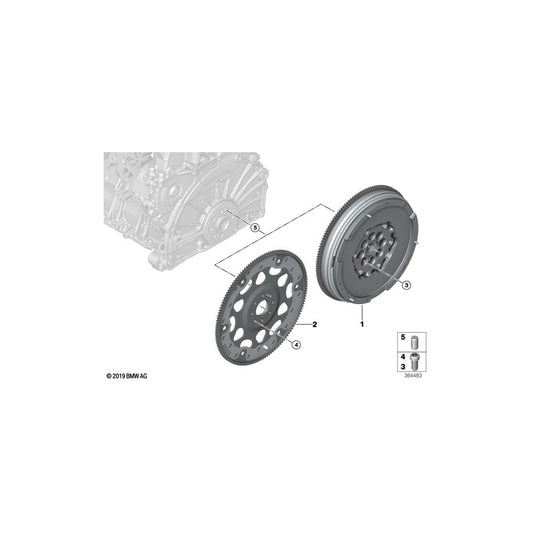 Genuine BMW 21208671022 F32 F22 Twin Mass Flywheel (Inc. 230i, 330iX & 430iX) | ML Performance UK