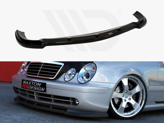 Maxton Design ME-CLK-208-AMG-FD1T Front Splitter Mercedes CLK W208 | ML Performance UK Car Parts