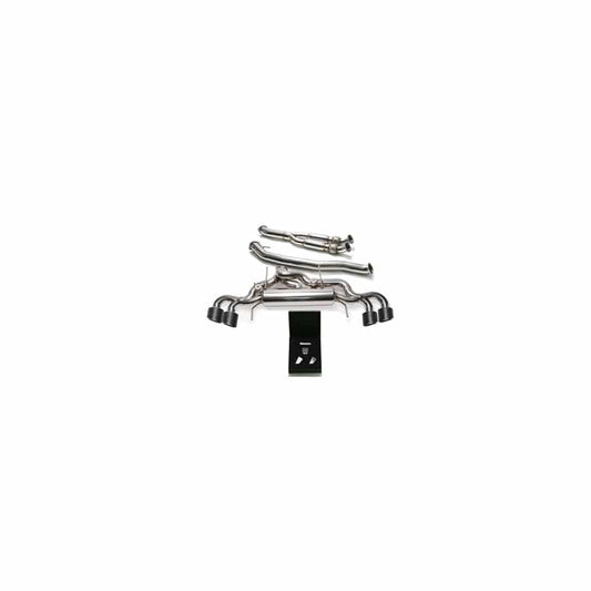 Armytrix NI35S-BF NI35S-BQC12 Valvetronic 102mm Exhaust System Nissan GT-R R35 2009-2021 with Quad Carbon Fiber 5"