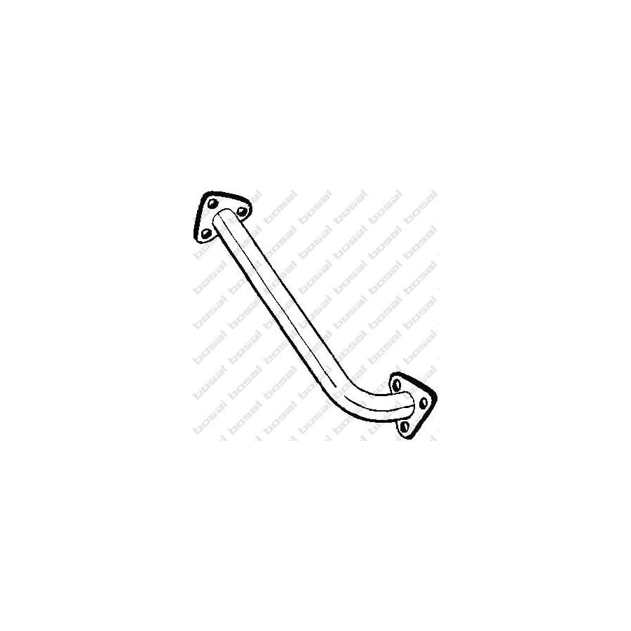 Bosal 754-445 Exhaust Pipe for VW Transporter