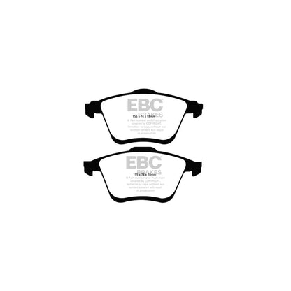 EBC PD02KF293 Mazda 6 Redstuff Front Brake Pad & Plain Disc Kit 2 | ML Performance UK Car Parts