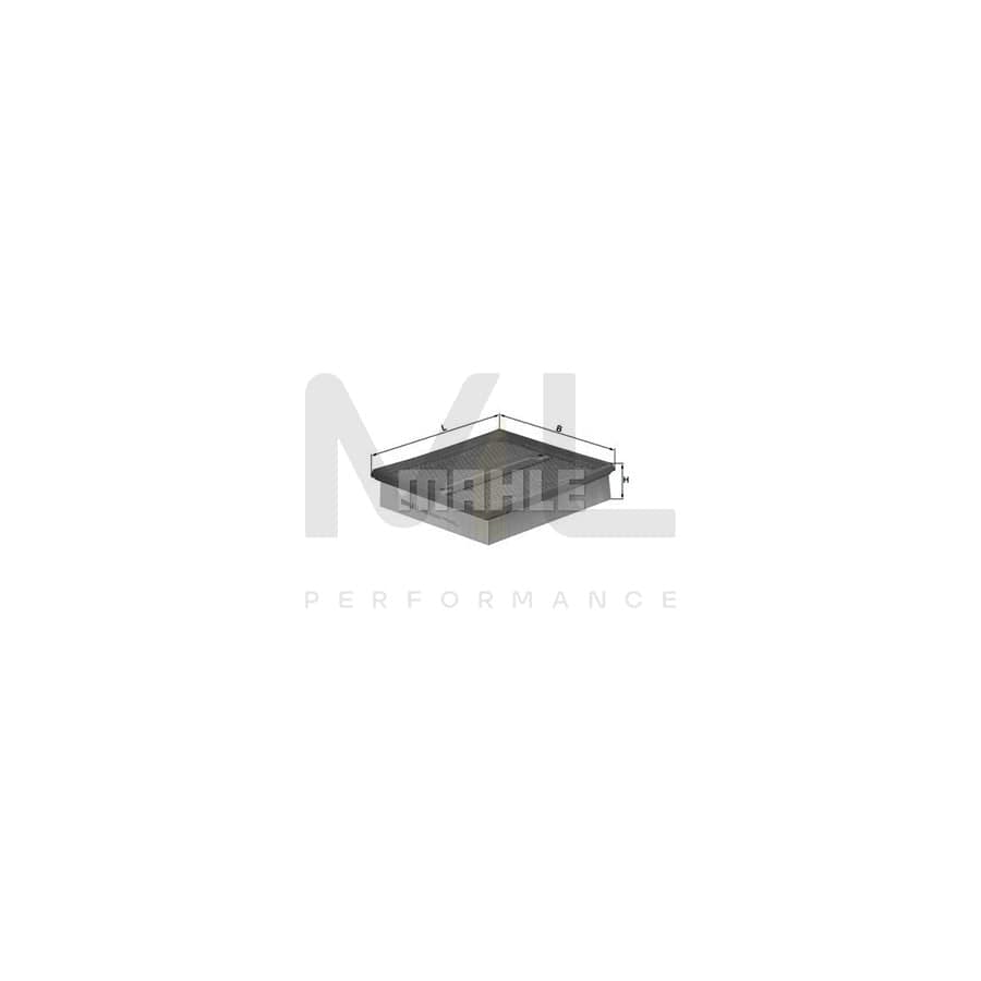 MAHLE ORIGINAL LX 1052 Air Filter for RENAULT Clio II Hatchback (BB, CB) Filter Insert | ML Performance Car Parts