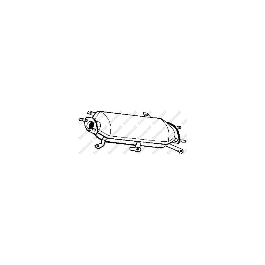 Bosal 099-452 Catalytic Converter for Mazda 626