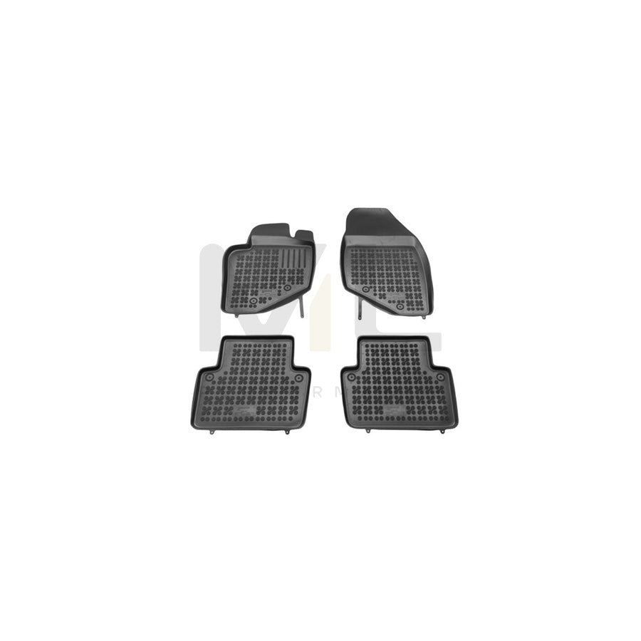 REZAW PLAST Tailored 200403 Floor mat set for VOLVO S80 I (TS, 184) Elastomer, Front and Rear, Quantity: 4, Black