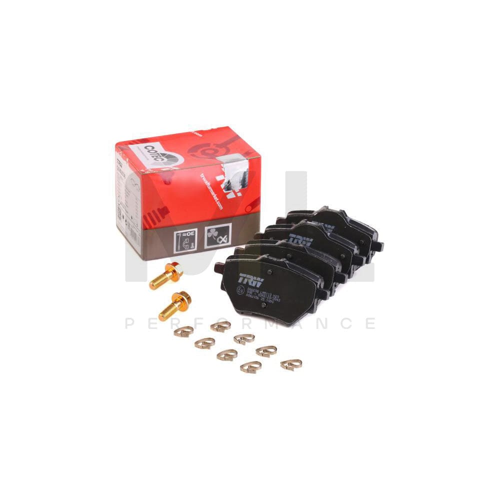 TRW Cotec Gdb2036 Brake Pad Set Not Prepared For Wear Indicator