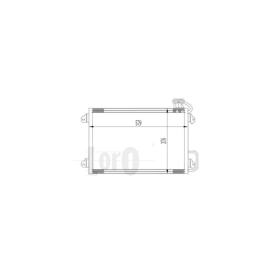 Abakus 0420160014 Air Conditioning Condenser
