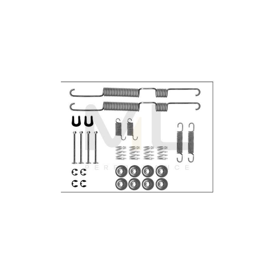 HELLA 8DB 355 000-031 Brake Shoe Set 脴: 228,6mm | ML Performance Car Parts