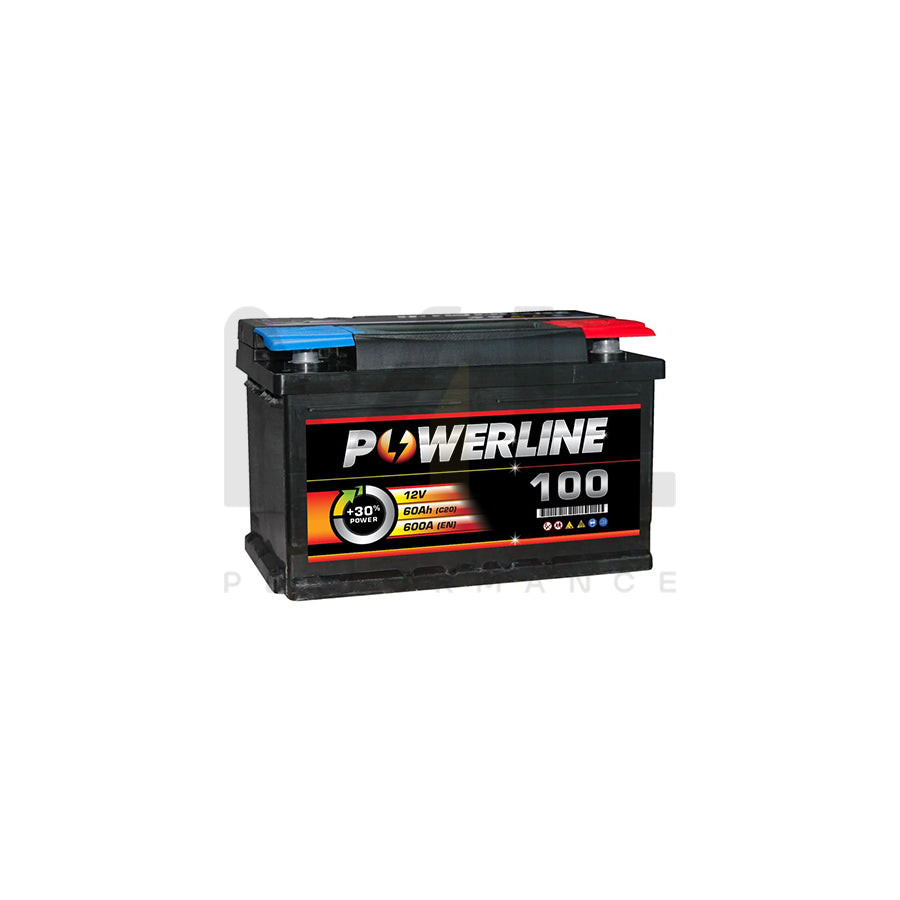 Powerline 100 Car Battery 12V