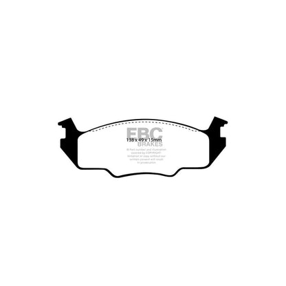 EBC PD06KF608 VW Greenstuff Front Brake Pad & USR Disc Kit 2 | ML Performance UK Car Parts