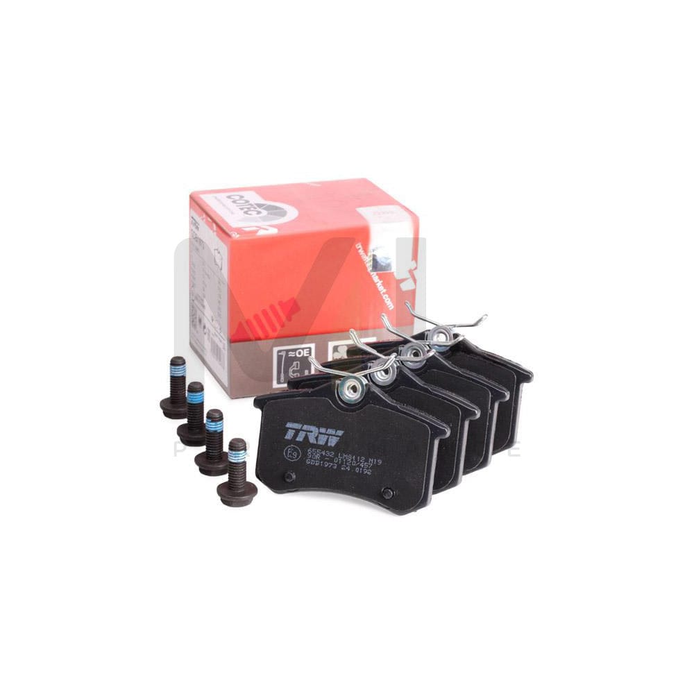 TRW Cotec Gdb1973 Brake Pad Set Not Prepared For Wear Indicator
